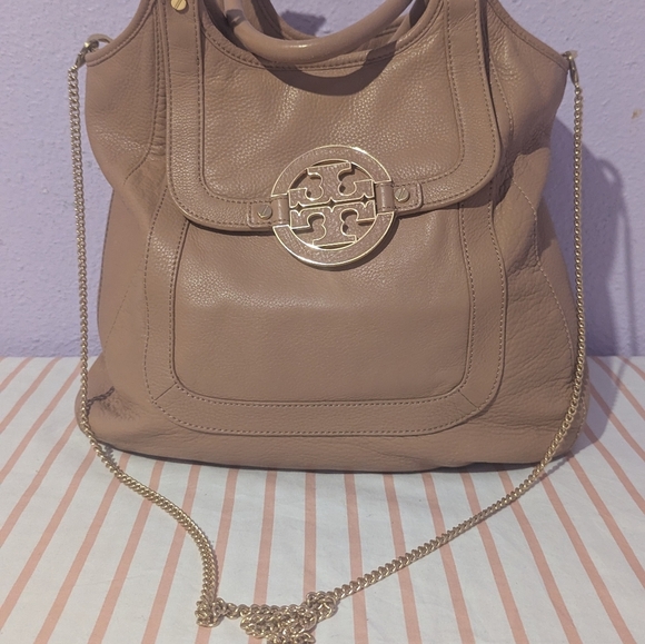 Tory Burch Pink Leather Shoulder Bag - Picture 3 of 8